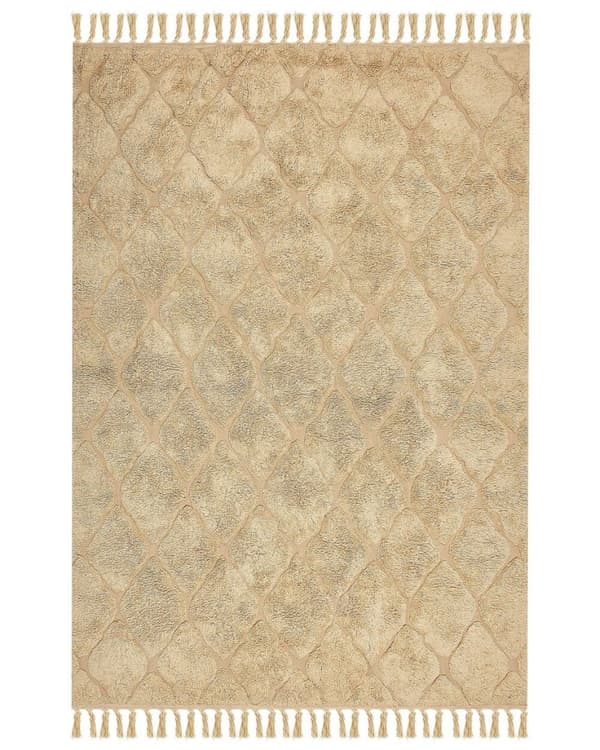 Puuvillamatto 160 x 230 cm beige SANLIURFA Lumarko!