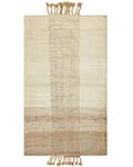 Miniatyrbillede 3 af 7: Jute tæppe 80 x 150 cm beige HAMZALAR Lumarko!