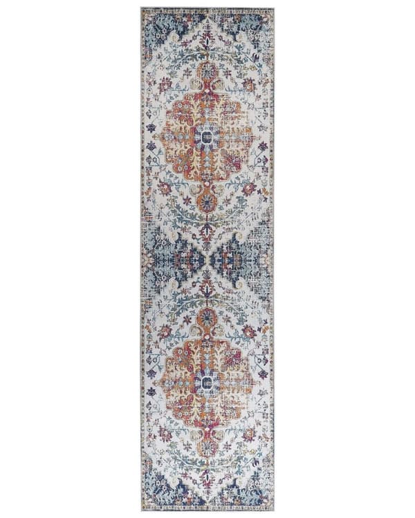 Tæppe 80 x 300 cm flerfarvet ENAYAM Lumarko!