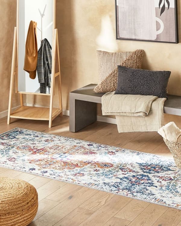 Tæppe 80 x 300 cm flerfarvet ENAYAM Lumarko!