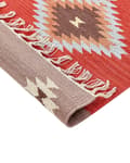 Pikkukuva 5 / 7: Puuvillainen kilim-matto 160 x 230 cm monivärinen LORUT Lumarko!