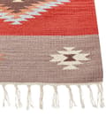 Pikkukuva 6 / 7: Puuvillainen kilim-matto 160 x 230 cm monivärinen LORUT Lumarko!