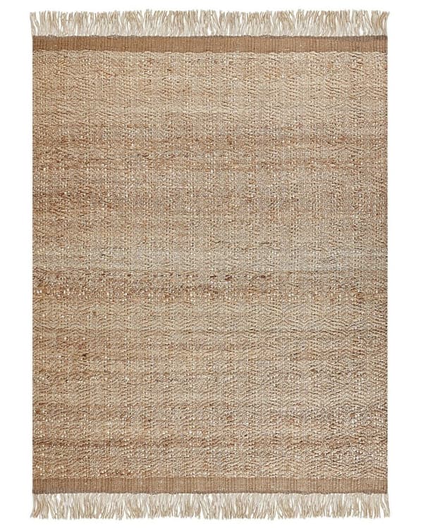 Jute tæppe 160 x 230 cm beige ABANA Lumarko!