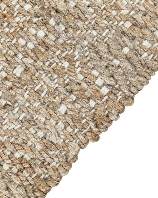 Jute tæppe 160 x 230 cm beige ABANA Lumarko!