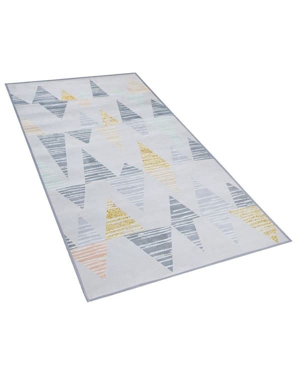 Matto 80 x 150 cm harmaankeltainen YAYLA Lumarko!