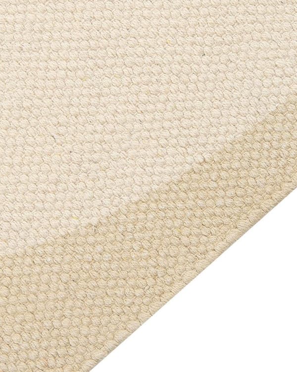 Børnetæppe i bomuld med bjørnemotiv, 80 x 150 cm, beige, SIMAU Lumarko!