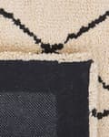 Pikkukuva 3 / 5: Matto 80 x 150 cm beige ja musta HAVSA Lumarko!