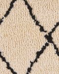 Pikkukuva 4 / 5: Matto 80 x 150 cm beige ja musta HAVSA Lumarko!