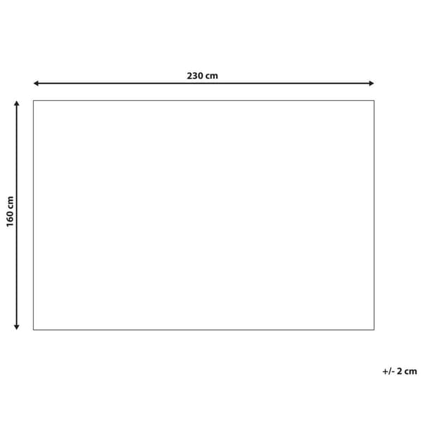 Bomuldstæppe 160 x 230 cm beige BETTIAH Lumarko!