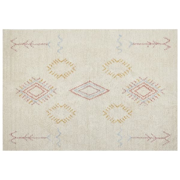 Bomuldstæppe 160 x 230 cm beige BETTIAH Lumarko!