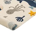 Pikkukuva 7 / 8: Lasten puuvillamatto eläinkuviolla 80 x 150 cm monivärinen PORSEA Lumarko!