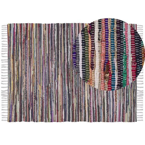 Tæppe 160 x 230 cm lys flerfarvet DANCA Lumarko!