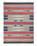 Pikkukuva 3 / 7: Puuvillainen kilim matto 200 x 300 cm monivärinen GANDZAK Lumarko!