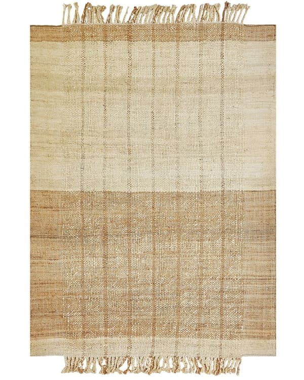 Juuttimatto 160 x 230 cm beige KARKIN Lumarko!