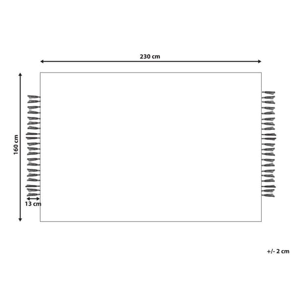 Juuttimatto 160 x 230 cm beige KARKIN Lumarko!