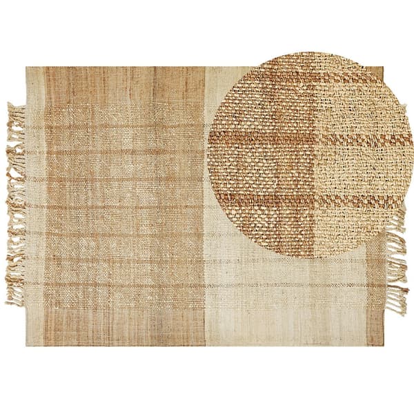 Juuttimatto 160 x 230 cm beige KARKIN Lumarko!