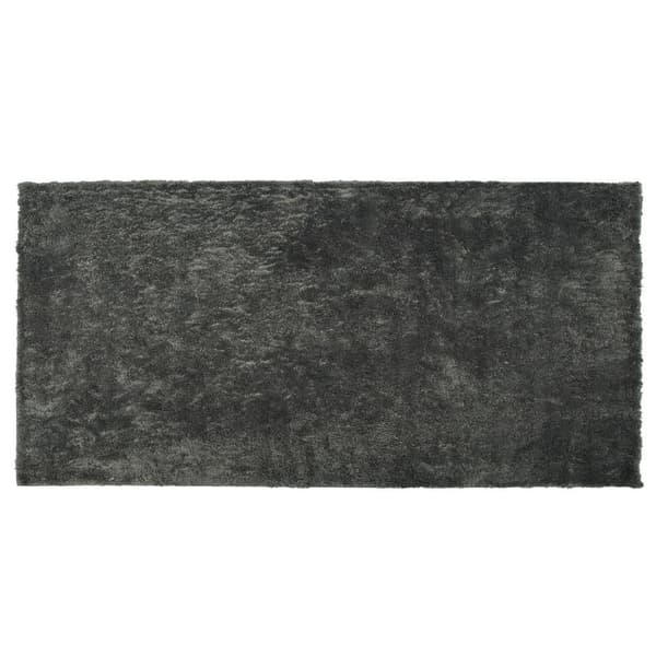 Nukkumaton matto 80 x 150 cm tummanharmaa EVREN Lumarko!