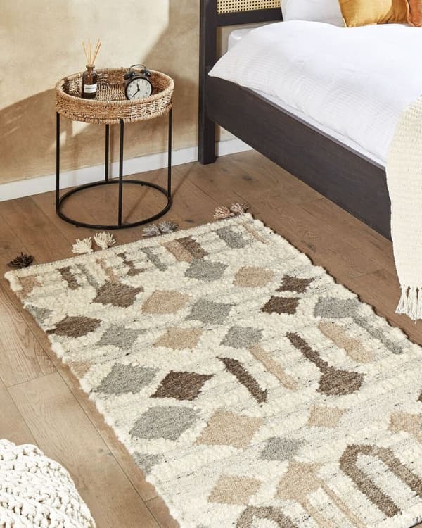 Villainen kilim-matto 80 x 150 cm monivärinen KGHTSRASHEN Lumarko!