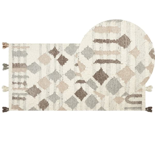 Villainen kilim-matto 80 x 150 cm monivärinen KGHTSRASHEN Lumarko!