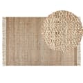 Pikkukuva 1 / 7: Juuttimatto 140 x 200 cm beige ABANA Lumarko!
