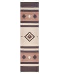 Pikkukuva 3 / 7: Puuvillainen kilim-matto 80 x 300 cm beige-ruskea ARAGATS Lumarko!