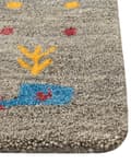 Pikkukuva 5 / 7: Villa gabbeh matto 80 x 150 cm harmaa SEYMEN Lumarko!
