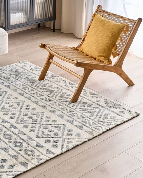 Matto 160 x 230 cm beige-harmaa ASPANI Lumarko!