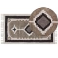 Pikkukuva 1 / 6: Puuvillamatto 80 x 150 cm beige GEYVE Lumarko!