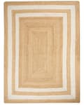 Miniatyrbillede 3 af 7: Jute tæppe 300 x 400 cm beige GEMEREK Lumarko!