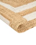 Miniatyrbillede 6 af 7: Jute tæppe 300 x 400 cm beige GEMEREK Lumarko!