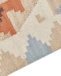Pikkukuva 4 / 7: Puuvillainen kilim matto 160 x 230 cm monivärinen DILIJAN Lumarko!
