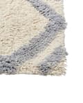Miniatyrbillede 3 af 6: Bomuldstæppe 160 x 230 cm beige-grå NEVSEHIR Lumarko!