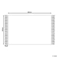 Miniatyrbild 7 av 7: Bomullsmatta 140 x 200 cm beige SILCHAR Lumarko!