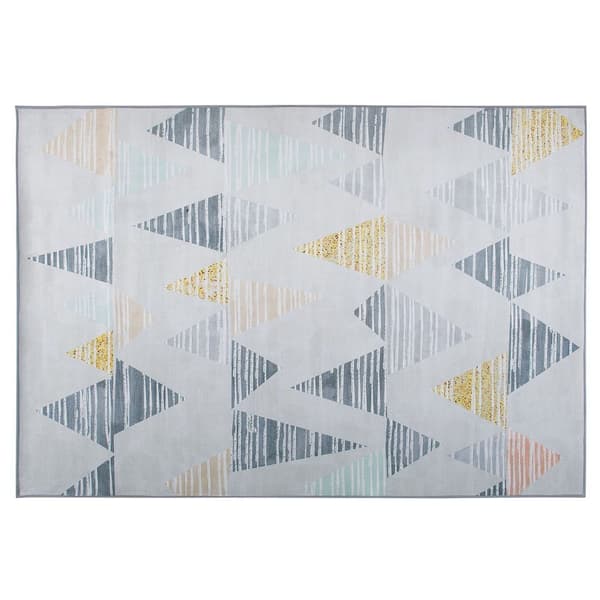 Matto 160 x 230 cm harmaankeltainen YAYLA Lumarko!