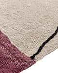 Pikkukuva 3 / 6: Puuvillamatto 140 x 200 cm beige-pinkki AFSAR Lumarko!