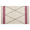 Pikkukuva 1 / 6: Puuvillamatto 140 x 200 cm beige-pinkki AFSAR Lumarko!