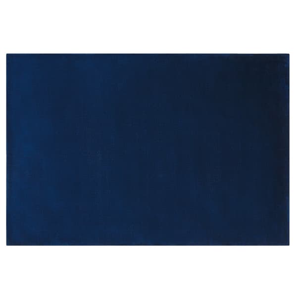 Viskosmatta 160 x 230 cm marinblå GESI II Lumarko!