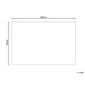 Pikkukuva 6 / 6: Villamatto 140 x 200 cm keltainen SILVAN Lumarko!