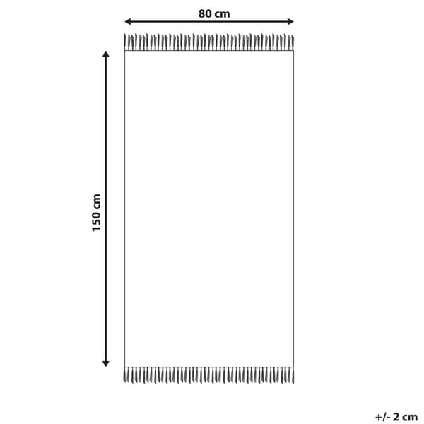 Bomulds kelimtæppe 80 x 150 cm flerfarvet ATAN Lumarko!