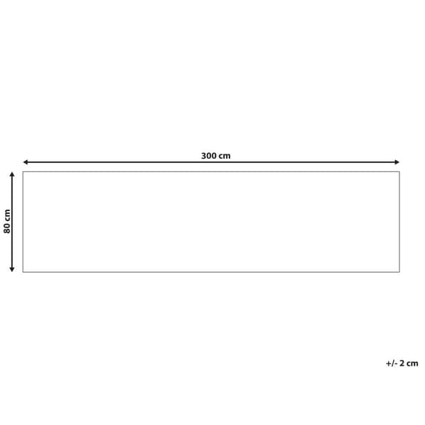 Jutetæppe 80 x 300 cm beige ARAPTEPE Lumarko!