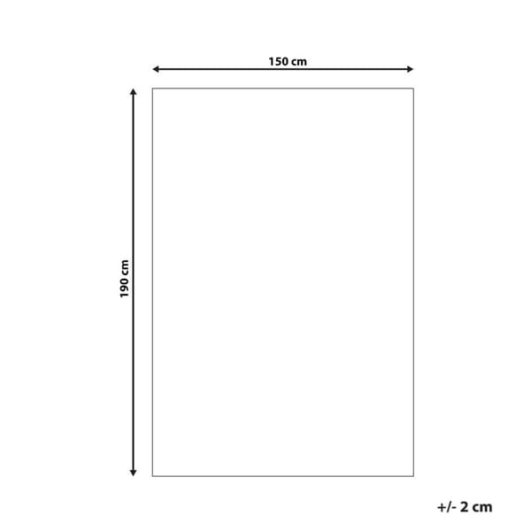 Halkfri matta under heltäckningsmattan 150 x 190 cm BALAD Lumarko!