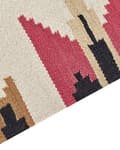 Pikkukuva 4 / 7: Puuvillainen kilim matto 80 x 300 cm monivärinen GARNI Lumarko!