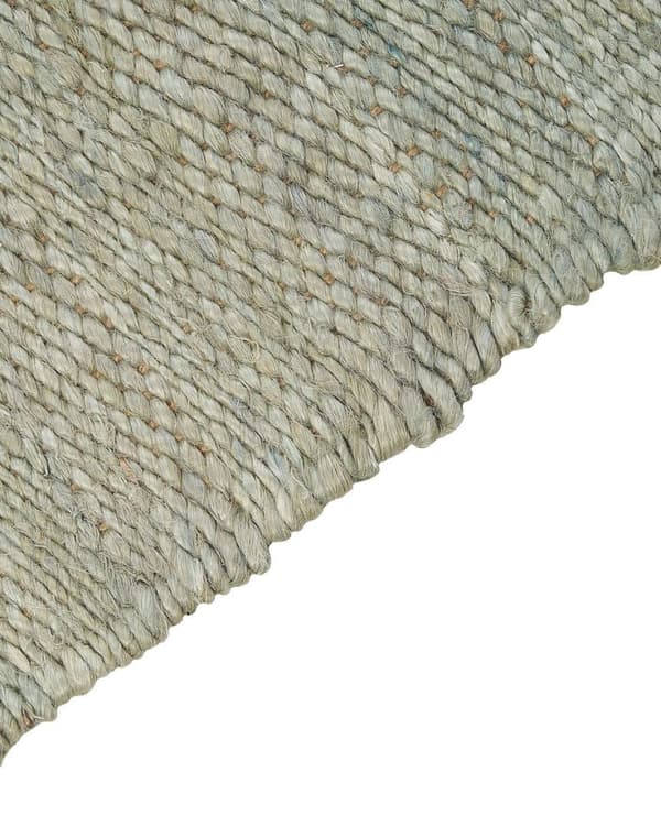 Jute tæppe 160 x 230 cm grønt LUNIA Lumarko!