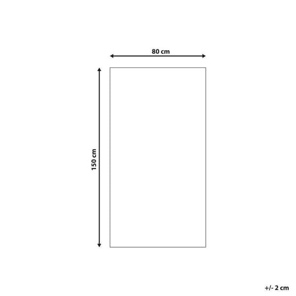 Luvmatta 80 x 150 cm beige CIDE Lumarko!