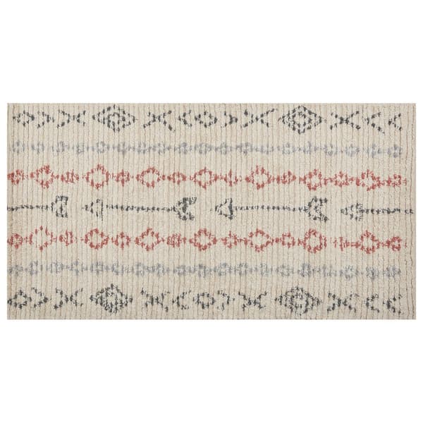 Bomuldstæppe 80 x 150 cm beige DISPUR Lumarko!
