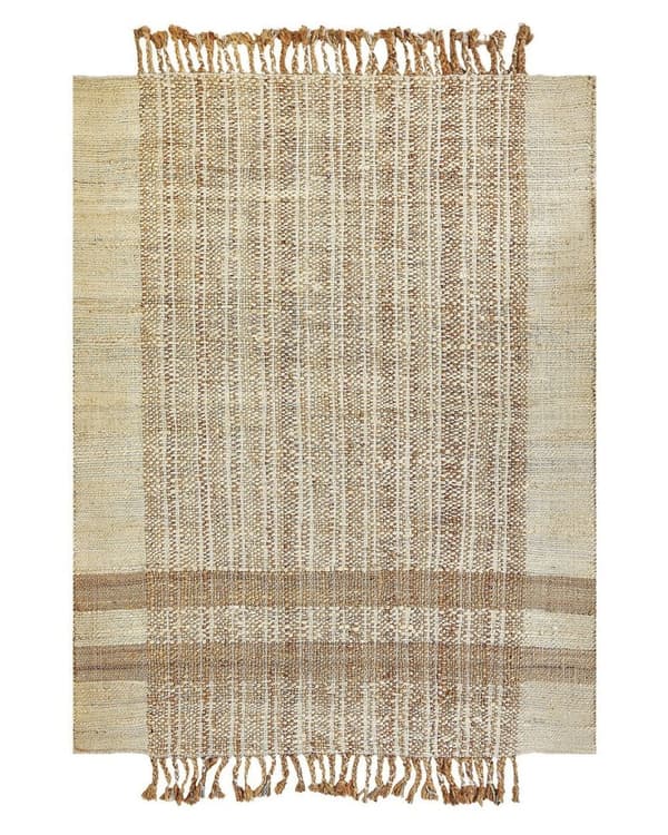 Juuttimatto 140 x 200 cm beige ORTAOBA Lumarko!
