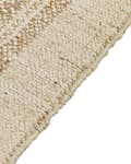 Miniatyrbillede 4 af 7: Jute tæppe 140 x 200 cm beige ORTAOBA Lumarko!