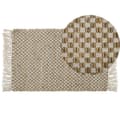 Pikkukuva 1 / 6: Juuttimatto 50 x 80 cm beige ZERDALI Lumarko!