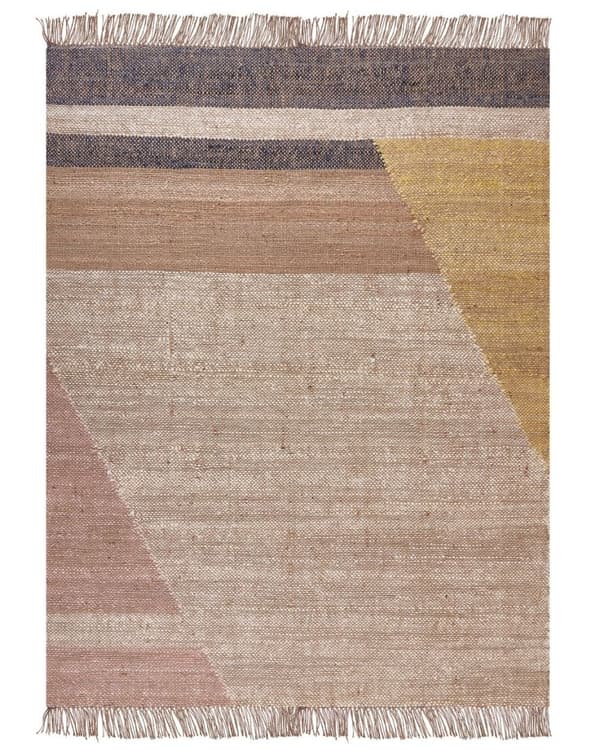 Juuttimatto 160 x 230 cm ruskea SAMLAR Lumarko!