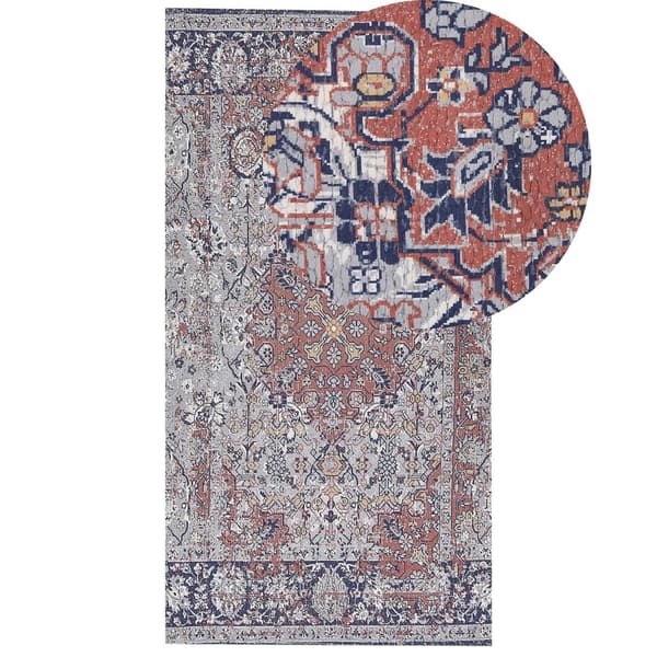 Tæppe 80 x 150 cm flerfarvet KORGAN Lumarko!